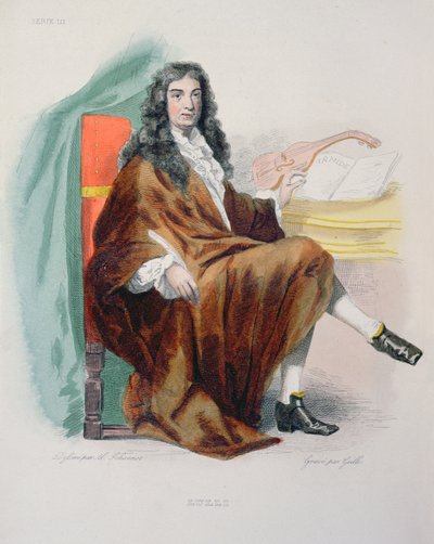 Jean-Baptiste Lully by Tony Johannot